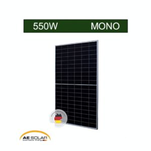 پنل خورشیدی 550 وات مونوکریستال برند AE SOLAR
